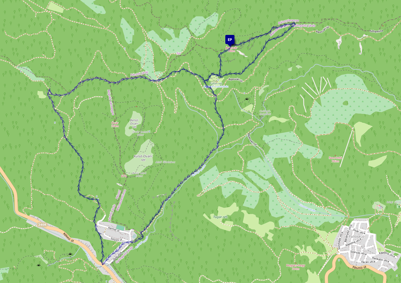 50 km-es táv Bónusz kör